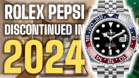 is the rolex pepsi getting discontinued|Rolex Pepsi Discontinuation .